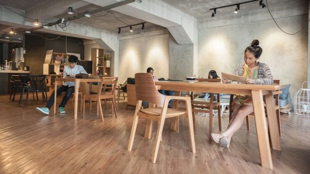 Đẹp lãng mạn với mẫu thiết kế quán cafe phong cách Hàn Quốc