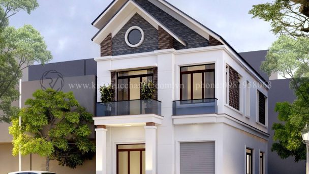 Đơn giản mà đẹp với mẫu thiết kế nhà phố hiện đại 50m2