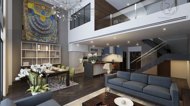 Thiết kế nội thất chung cư Mandarin Duplex tối ưu nhất – Anh Hà